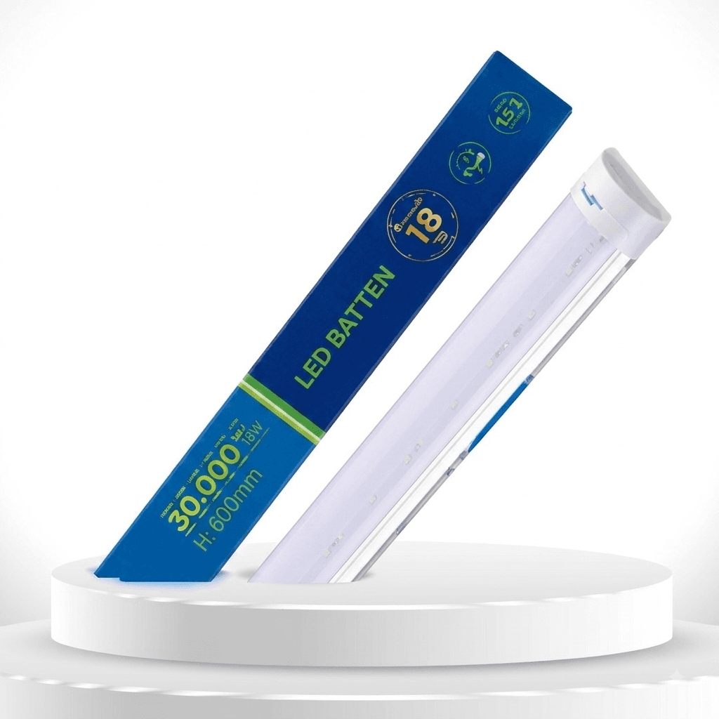 VNLITE LED BATTEN 0.6M 20W 7000K