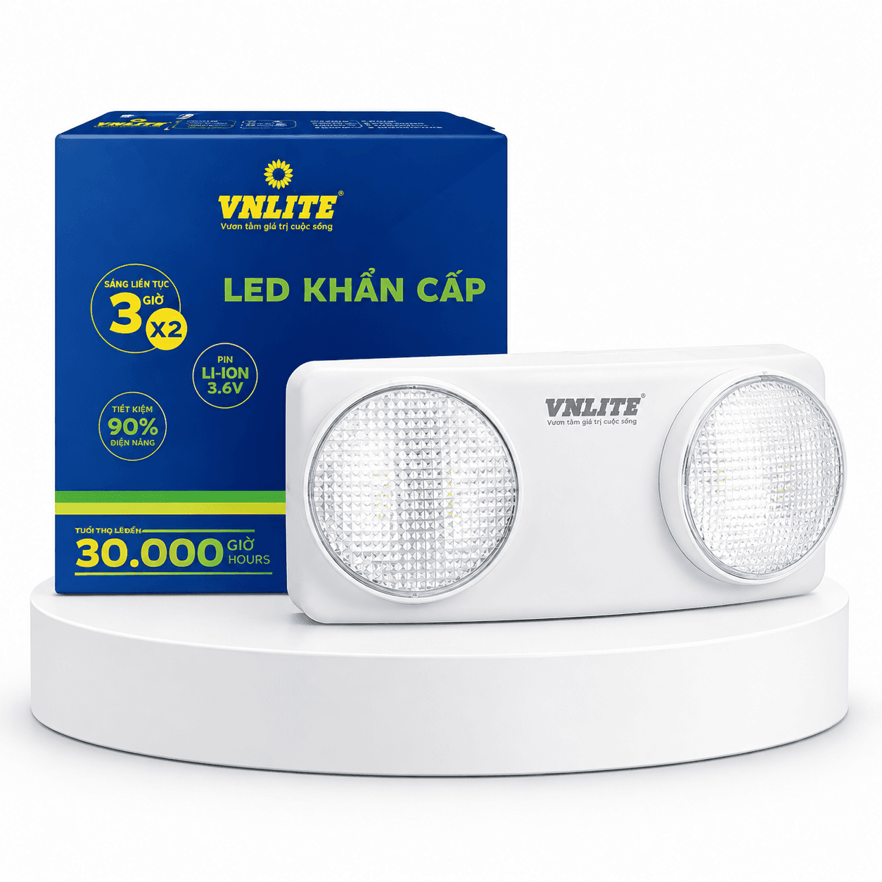 VNLITE LED KHẨN CẤP 2X3W